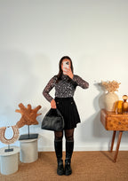 Col roulé léopard - NOUVEAU