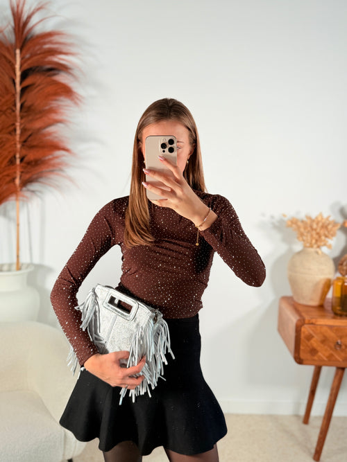 Top col roulé Pauline - NOUVEAU