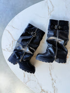 Bottes avec boucles - NOUVEAU