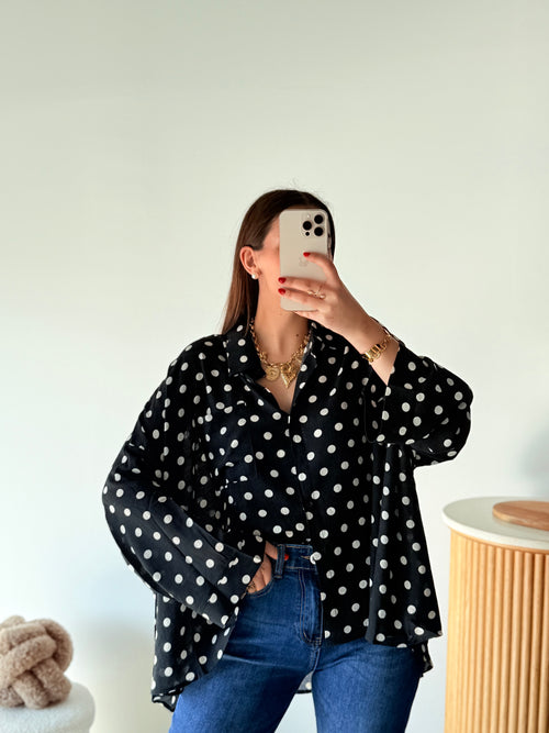 Chemise pois - nouveau