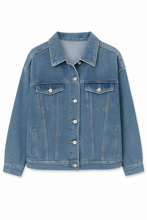VESTE EN JEAN COEUR - PREMIUM