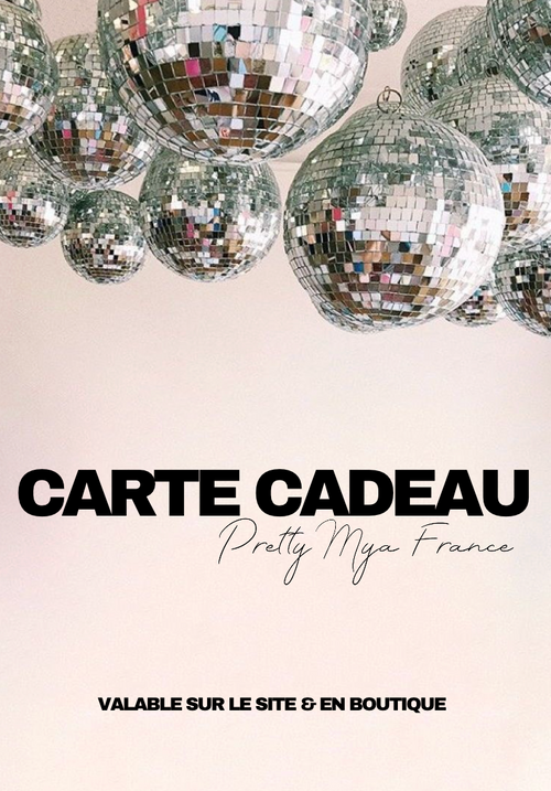 Carte cadeau Pretty Mya France
