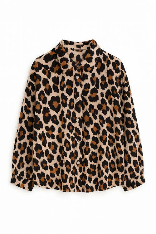 CHEMISE LÉOPARD - NOUVEAU