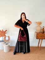 Robe longue Sarah - GRANDE TAILLE