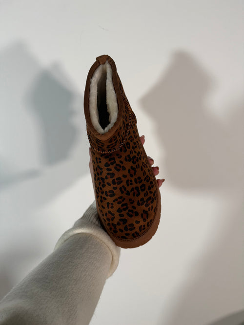 Bottines léopard - NOUVEAU