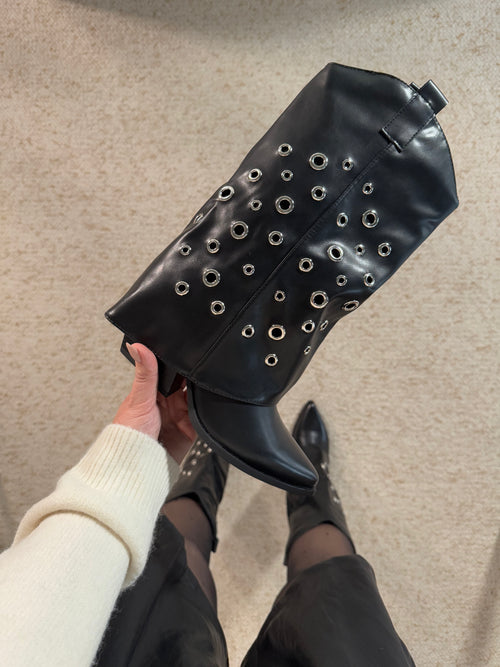 Santiag oeillets - NOUVEAU