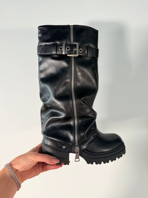 Bottes avec boucles  - NOUVEAU
