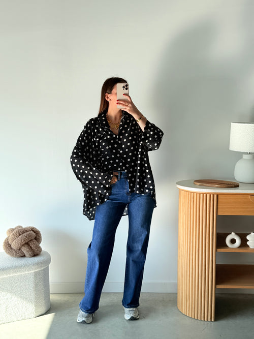 Chemise pois - nouveau