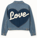 VESTE EN JEAN COEUR - PREMIUM