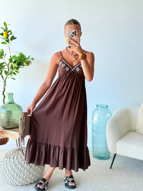 ROBE VIENNE - 34/42 - COULEUR AU CHOIX