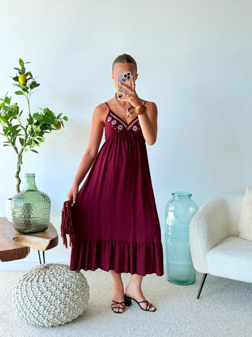 ROBE VIENNE - 34/42 - COULEUR AU CHOIX