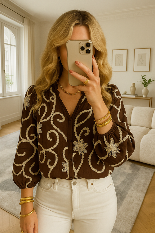 CHEMISE JUSTINE - NOUVEAU